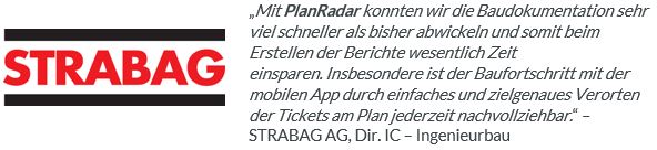STRABAG AG über das Arbeiten mit PlanRadar