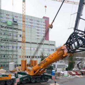 Baustelle Klinikum Augsburg|Erregeranteil bei nosokominalen Ausbrüchen in Krankenhäusern