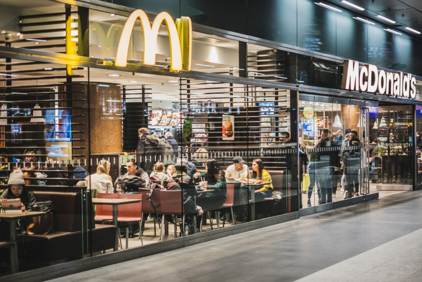 McDonalds am Berliner Hauptbahnhof