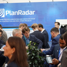 PlanRadar booth at EXPO REAL Munich 2019|PlanRadar BIM-Model view