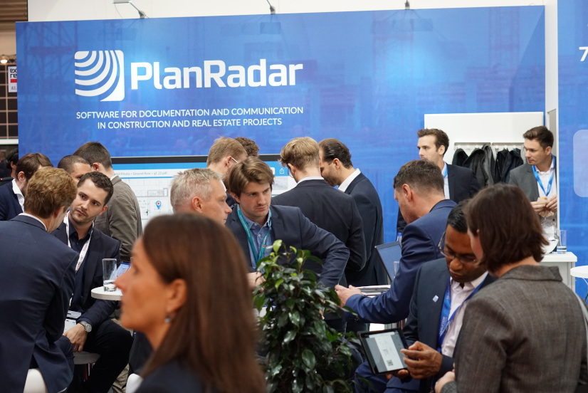 PlanRadar booth at EXPO REAL Munich 2019|PlanRadar BIM-Model view