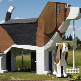 verrücktes Haus in Hundeform: Dog Bark Park