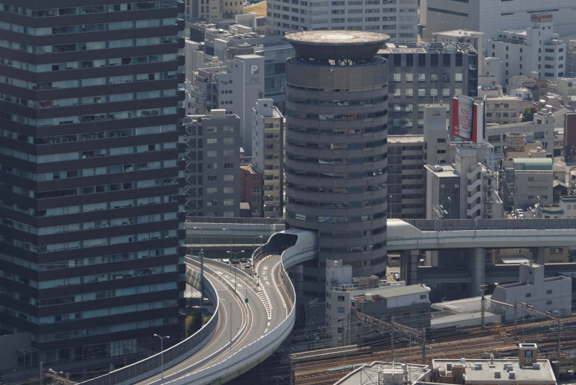 Besondere Architektur: Gate Tower Building in Osaka