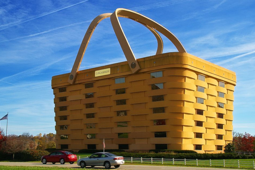 Verrückte Architektur: Longaberger Basket Building