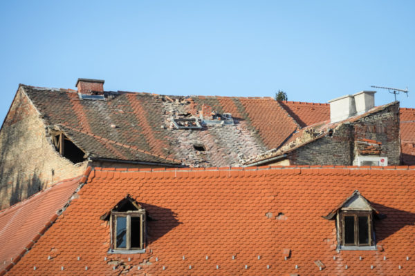 Zagreb potres_Šteta od potresa|Šteta od potresa na fasadi|Zagreb potres_Šteta od potresa|PlanRadar_Obnova zgrada nakon potresa
