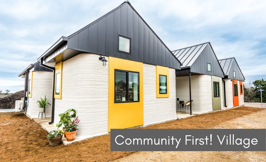 Дома будущего: Community First! Деревушка в Техасе