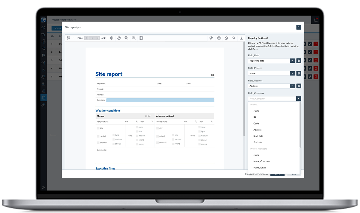 Create reports in the exact format required