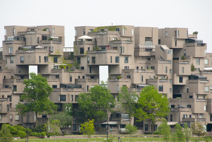 Ejemplo Arquitectura Brutalista - Montreal