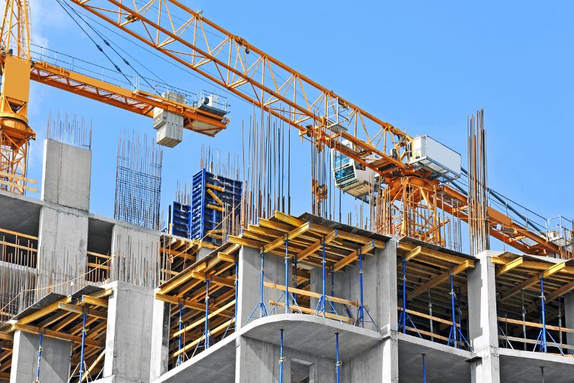 image of a building construction site
