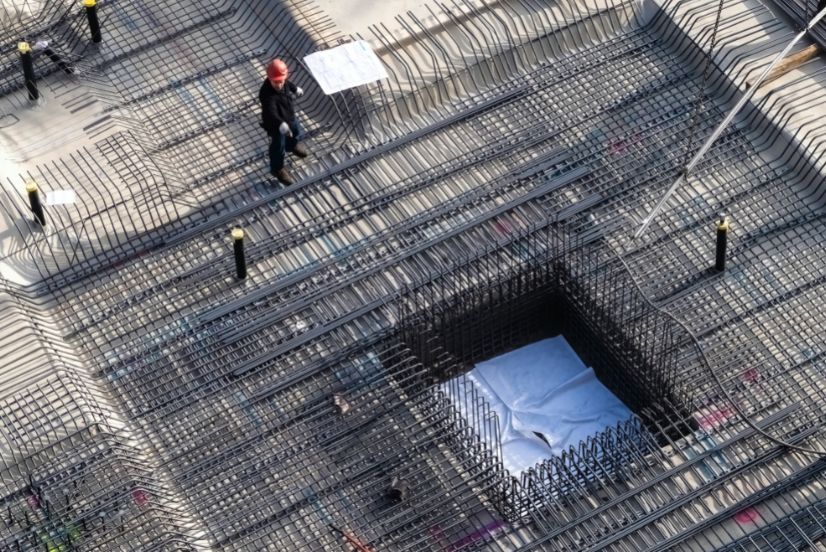 image of defect management at a construction site
