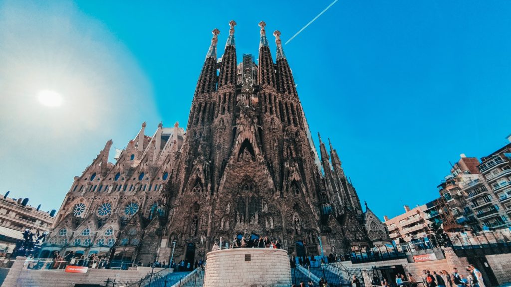 Cathedral Sagrada Familia in Barcelona