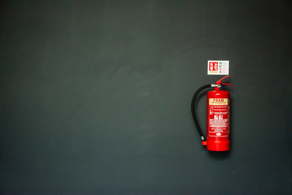 Fire Extinguisher on wall
